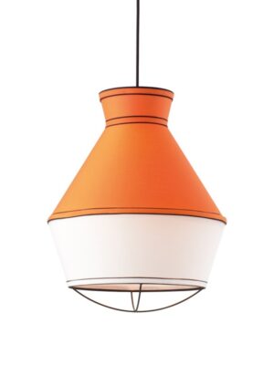 NETTO ΦΩΤΙΣΤΙΚΟ ΚΡΕΜΑΣΤΟ ΣΚΟΥΡΟ ΠΟΡΤΟΚΑΛΙ ΜΕΤΑΛΛΙΚΟ ΣΥΜΒΑΤΙΚΟ 1ΧΕ27 IP20 Φ350Χ1200mm