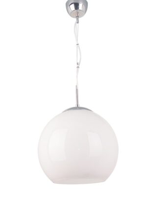 LUNA-ΦΩΤΙΣΤΙΚΟ ΚΡΕΜΑΣΤΟ ΛΕΥΚΟ ΓΥΑΛΙΝΟ ΣΥΜΒΑΤΙΚΟ 1XE27 IP20 35X35X120CM