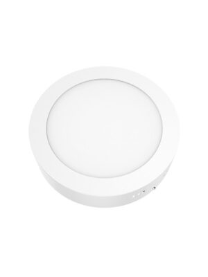 LED ΠΑΝΕΛ ΟΡΟΦΗΣ ΛΕΥΚΟ ΣΤΡΟΓΓΥΛΟ 230V AC18W 6500K 1800LM Ra80 Φ209mm
