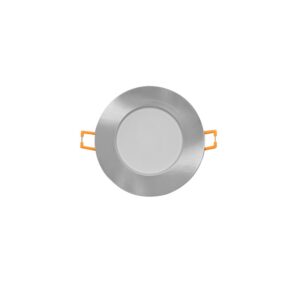 LED ΣΠΟΤ ΝΙΚΕΛΙΟ ΜΑΤ ΣΤΡΟΓΓΥΛΟ 230V AC 5W 3.000K 400LM 120° IP65 Ra80