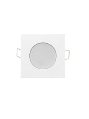 LED ΣΠΟΤ IP65 WHITE SQUARE 5W 3.000K 230V AC 400LM 120° Ra80