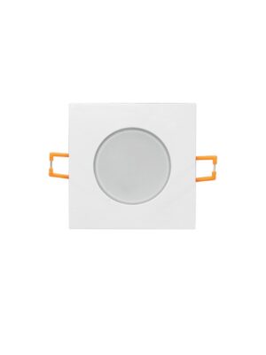 LED ΣΠΟΤ ΛΕΥΚΟ ΤΕΤΡΑΓΩΝΟ 230V AC 5W 4.000K 410LM 120° IP65 Ra80