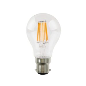 FILAMENT LED A60 8W 6500K 230V AC 915LM RA80 30000HRS 360°