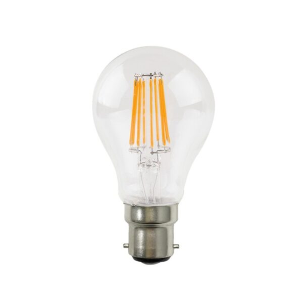 FILAMENT LED A60 8W 4000K 230V AC 903LM RA80 30000HRS 360°