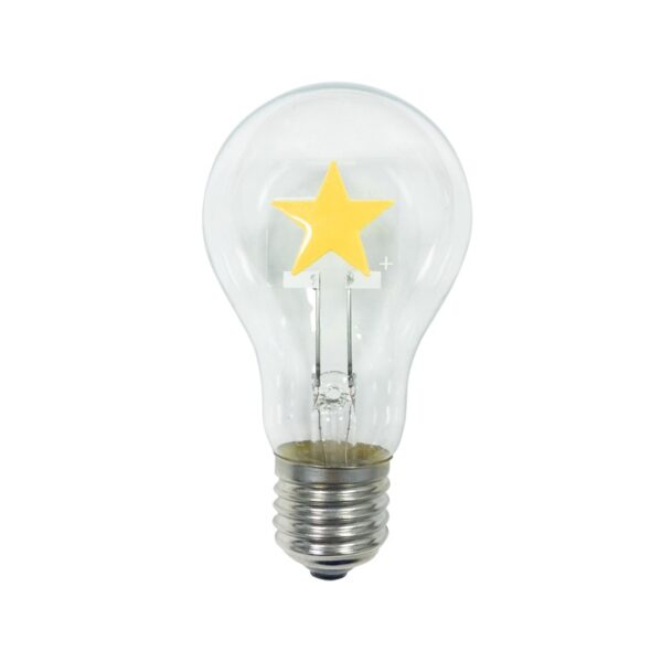 FILAMENT LED A60 2W 2700K 230V AC 200LM RA80 30000HRS 360° 1xE27