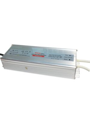ΜΕΤΑΛΛΙΚΟ CV LED DRIVER 150W 230V AC24V DC 6.3A IP67 ΜΕ ΚΑΛΩΔΙΑ