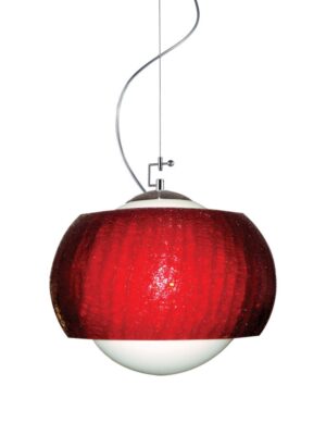 NETTO ΦΩΤΙΣΤΙΚΟ ΚΡΕΜΑΣΤΟ ΚΟΚΚΙΝΟ ΜΕΤΑΛΛΙΚΟ ΣΥΜΒΑΤΙΚΟ 1ΧΕ27 IP20 Φ280Χ1200mm