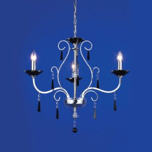 NETTO ΦΩΤΙΣΤΙΚΟ ΚΡΕΜΑΣΤΟ ΧΡΩΜΙΟ ΜΕΤΑΛΛΙΚΟ ΣΥΜΒΑΤΙΚΟ 3ΧΕ14 IP20 Φ600Χ930mm