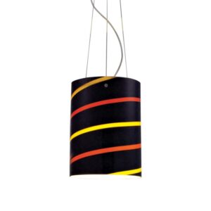 NETTO ΦΩΤΙΣΤΙΚΟ ΚΡΕΜΑΣΤΟ ΤΡΙΧΡΩΜΟ ΓΥΑΛΙΝΟ ΣΥΜΒΑΤΙΚΟ 1ΧΕ27 IP20 Φ220Χ1000mm