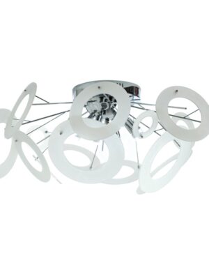 NETTO ΦΩΤΙΣΤΙΚΟ ΟΡΟΦΗΣ ΧΡΩΜΙΟ ΜΕΤΑΛΛΙΚΟ ΣΥΜΒΑΤΙΚΟ 8ΧG9 IP20 Φ800Χ370mm