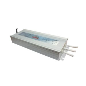 ΜΕΤΑΛΛΙΚΟ CV LED DRIVER 300W 230V AC12V DC 25A IP67 ΜΕ ΚΑΛΩΔΙΑ