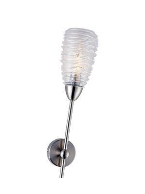 NETTO ΦΩΤΙΣΤΙΚΟ ΕΠΙΤΟΙΧΟ ΝΙΚΕΛΙΟ ΜΕΤΑΛΛΙΚΟ ΣΥΜΒΑΤΙΚΟ 1ΧE14 IP20 Φ90Χ330mm