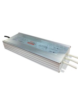 ΜΕΤΑΛΛΙΚΟ CV LED DRIVER 3600W 230V AC12V DC 30A IP67 ΜΕ ΚΑΛΩΔΙΑ