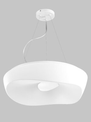 NETTO ΚΡΕΜΑΣΤΟ ΛΕΥΚΟ ΑΚΡΥΛΙΚΟ 1X55W T6 Φ52cm