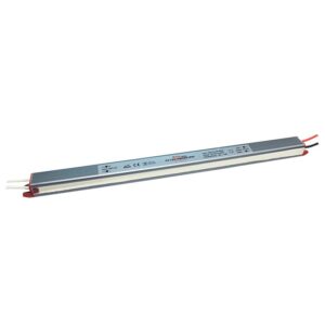 ΓΡΑΜΜΙΚΟ ΜΕΤΑΛΛΙΚΟ CV LED DRIVER 48W 230V AC12V DC 4A IP67 ΜΕ ΚΑΛΩΔΙΑ