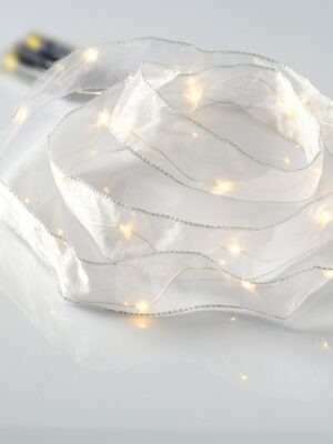 ΛΑΜΠΑΚΙΑ ΔΙΑΚΟΣΜΗΤΙΚΑ ΣΧΕΔΙΟ ΦΙΟΓΚΟΣ ΛΕΥΚΟΣ 20 LED 1.2W ΘΕΡΜΟ ΛΕΥΚΟ ΑΣΗΜΙ ΚΑΛΩΔΙΟ ΧΑΛΚΟΥ ΚΑΙ ΜΠΑΤΑΡΙΑ 3xAA IP20 2m+100mm