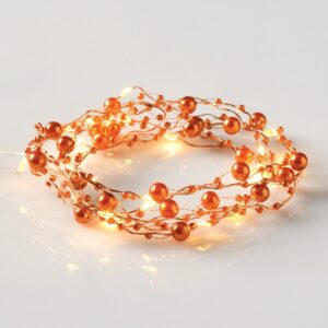 ΛΑΜΠΑΚΙΑ ΔΙΑΚΟΣΜΗΤΙΚΑ ΣΧΕΔΙΟ ΣΤΡΟΓΓΥΛΕΣ ΧΑΝΤΡΕΣ ΚΑΦΕ ΣΕΙΡΑ 20 LED 1.2W ΘΕΡΜΟ ΛΕΥΚΟ ΑΣΗΜΙ ΚΑΛΩΔΙΟ ΧΑΛΚΟΥ ΚΑΙ ΜΠΑΤΑΡΙΑ 2xAA IP20 2m+100mm