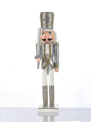 ΚΑΡΥΟΘΡΑΥΣΤΗΣ ΣΤΡΑΤΙΩΤΗΣ ΜΕ ΣΠΑΘΙ ΛΕΥΚΟ & ΑΣΗΜΙ Υ600mm