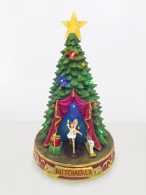 ΧΡΙΣΤΟΥΓΕΝΝΙΑΤΙΚΟ ΔΙΑΚΟΣΜΗΤΙΚΟ ΧΩΡΙΟ ΜΕ ΚΑΡΟΥΖΕΛ & ΠΑΤΙΝΑΖ LED RGB ΜΕ ΜΟΥΣΙΚΗ 4.5V (ΑΝΤΑΠ) & ΜΠΑΤΑΡΙΕΣ 3xΑΑ 480Χ290Χ290mm