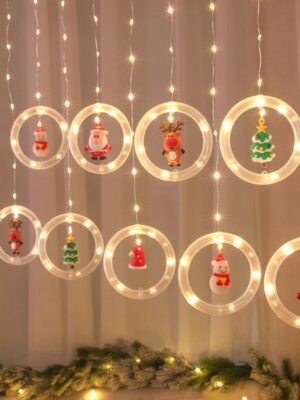 ΛΑΜΠΑΚΙΑ ΒΡΟΧΗ ΦΩΤΙΖΟΜΕΝΟΙ ΚΡΙΚΟΙ ΜΕ ΧΡΙΣΤΟΥΓΕΝΝΙΑΤΙΚΑ ΣΤΟΛΙΔΙΑ 125 LED ΣΕ ΣΕΙΡΑ FLASH & ΣΤΑΘΕΡΑ ΘΕΡΜΟ ΛΕΥΚΟ USB ΜΕ ΚΑΛΩΔΙΟ 2.5m IP20 3x0.5mm