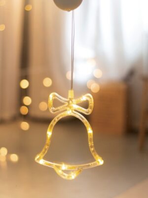 ΚΑΜΠΑΝΑ ΠΛΑΣΤΙΚΗ 10 LED  ΘΕΡΜΟ ΛΕΥΚΟ ΜΕ ΜΠΑΤΑΡΙΕΣ 3ΧΑΑΑ IP20 160X205mm