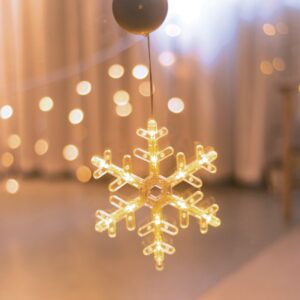 ΧΙΟΝΟΝΙΦΑΔΑ ΠΛΑΣΤΙΚΟΣ 10 LED  ΘΕΡΜΟ ΛΕΥΚΟ ΜΕ ΜΠΑΤΑΡΙΕΣ 3ΧΑΑΑ IP20 170X200mm