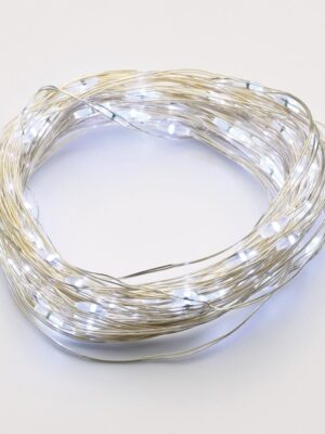 ΛΑΜΠΑΚΙΑ 200 LED SOLAR ΣΕ ΣΕΙΡΑ ΨΥΧΡΟ ΛΕΥΚΟ ΜΕ ΜΠΑΤΑΡΙΕΣ 1xΑΑ 8 ΠΡΟΓΡΑΜΜΑΤΑ & ΑΣΥΜΙ ΚΑΛΩΔΙΟ ΧΑΛΚΟΥ 2m IP44 200mm