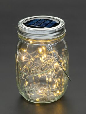 ΓΥΑΛΙΝΟ ΒΑΖΟ ΜΕ ΑΣΗΜΙ ΚΑΠΑΚΙ ΜΕ 20 LED ΗΛΙΑΚΑ ΛΑΜΠΑΚΙΑ ΣΕ ΣΕΙΡΑ ΘΕΡΜΟ ΛΕΥΚΟ ΜΕ ΚΑΛΩΔΙΟ ΧΑΛΚΟΥ IP44 Φ77x135mm