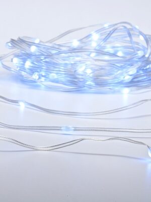 ΛΑΜΠΑΚΙΑ 300 LED SKIN LINE LAMP ΣΕ ΣΕΙΡΑ ΨΥΧΡΟ ΛΕΥΚΟ ΑΝΤΑΠΤΟΡΑ 31VDC & ΜΠΑΤΑΡΙΕΣ 2xΑΑ ΜΕ 8 ΠΡΟΓΡΑΜΜΑΤΑ & ΚΑΛΩΔΙΟ ΔΙΑΦΑΝΟ 2m IP44 30m