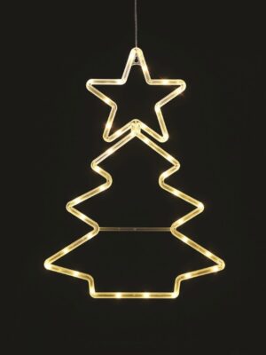 ΠΛΑΣΤΙΚΟ ΧΡΙΣΤΟΥΓΕΝΝΙΑΤΙΚΟ ΔΕΝΤΡΟ 36 LED ΘΕΡΜΟ ΛΕΥΚΟ ΜΠΑΤΑΡΙΑ 3ΧΑΑ/USB IP20 360x7x340mm