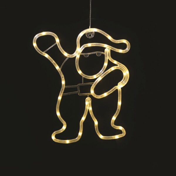 ΠΛΑΣΤΙΚΟ ΑΓΙΟΣ ΒΑΣΙΛΗΣ 44 LED ΘΕΡΜΟ ΛΕΥΚΟ ΜΠΑΤΑΡΙΑ 3ΧΑΑ/USB IP20 285x7x348mm