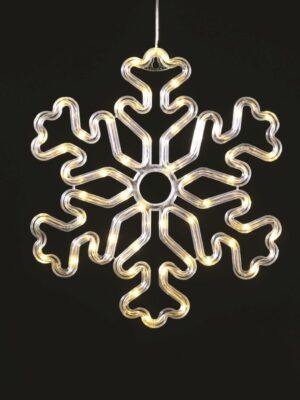 ΠΛΑΣΤΙΚΗ ΧΙΟΝΟΝΙΦΑΔΑ 50 LED ΘΕΡΜΟ ΛΕΥΚΟ ΜΠΑΤΑΡΙΑ 3ΧΑΑ/USB IP20 305x7x275mm