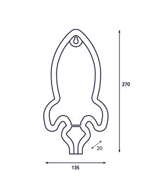 ΠΥΡΑΥΛΟΣ, 87 NEON LED ΛΑΜΠΑΚΙΑ ΜΕ ΜΠΑΤΑΡΙΑ (3xAA)/USB, ΜΠΛΕ, IP20, 13.5x2x27cm