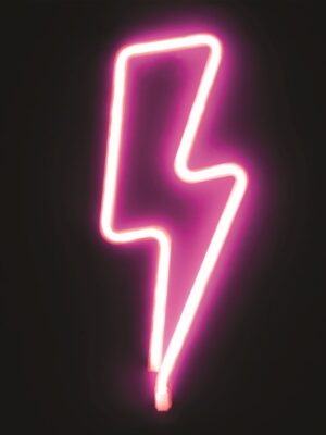 ΑΣΤΡΑΠΗ, 98 NEON LED ΛΑΜΠΑΚΙΑ ΜΕ ΜΠΑΤΑΡΙΑ (3xAA)/USB, POZ, IP20, 34x2x13cm