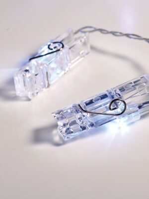 ΔΙΑΚΟΣΜΗΤΙΚΑ ΛΑΜΠΑΚΙΑ ΠΛΑΣΤΙΚΑ ΚΛΙΠ 20 LED ΣΕ ΣΕΙΡΑ ΘΕΡΜΟ ΛΕΥΚΟ ΜΠΑΤΑΡΙΕΣ 3xΑΑ ΜΕ ΧΡΟΝΟΔΙΑΚΟΠΤΗ 6ΟΝ/18OFF & ΜΕ ΚΑΛΩΔΙΟ ΔΙΑΦΑΝΟ 300mm IP20 2850mm