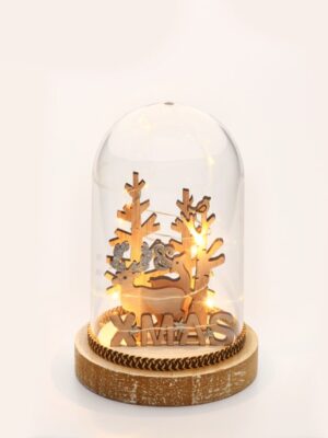 ΚΑΛΥΜΜΑ ΧΙΟΝΙΣΜΕΝΩΝ ΔΕΝΤΡΩΝ ΠΛΑΣΤΙΚΟ ΣΕ ΣΧΗΜΑ ΜΠΑΛΑΣ 8 MINI LED ΘΕΡΜΟ ΛΕΥΚΟ ΜΕ ΜΠΑΤΑΡΙΕΣ 2xΑΑΑ IP20 120x180mm