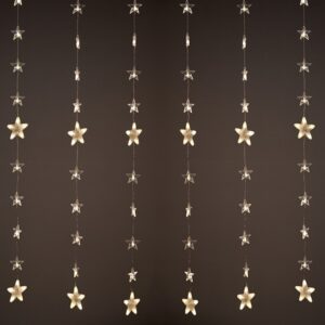 ΛΑΜΠΑΚΙΑ ΚΟΥΡΤΙΝΑ 144 LED 8x18 ΣΕΙΡΕΣ ΘΕΡΜΟ ΛΕΥΚΟ ΣΤΑΘΕΡΑ ΜΕ ΑΝΤΑΠΤΟΡΑ 24VDC & ΔΥΝΑΤΟΤΗΤΑ ΕΠΕΚAΤΣΗΣ MAX 4 ΣΕΤ ME ΚΑΛΩΔΙΟ ΔΙΑΦΑΝΟ 3m IP44 2000x1500mm