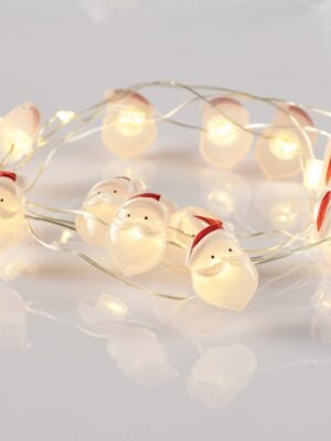 ΛΑΜΠΑΚΙΑ ΔΙΑΚΟΣΜΗΤΙΚΑ ΣΧΕΔΙΟ ΑΓΙΟΣ ΒΑΣΙΛΗΣ 15 MINI LED ΘΕΡΜΟ ΛΕΥΚΟ ΑΣΗΜΙ ΚΑΛΩΔΙΟ ΧΑΛΚΟΥ ΚΑΙ ΜΠΑΤΑΡΙΑ 2xAA IP20 1400x300mm