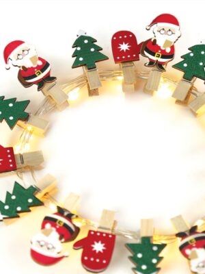 ΛΑΜΠΑΚΙΑ ΔΙΑΚΟΣΜΗΤΙΚΑ ΣΧΕΔΙΟ ΑΓΙΟΣ ΒΑΣΙΛΗΣ ΜΕ ΚΛΙΠ 16 MINI LED ΘΕΡΜΟ ΛΕΥΚΟ ΑΣΗΜΙ ΚΑΛΩΔΙΟ ΧΑΛΚΟΥ ΚΑΙ ΜΠΑΤΑΡΙΑ 2xAA IP20 1500x300mm