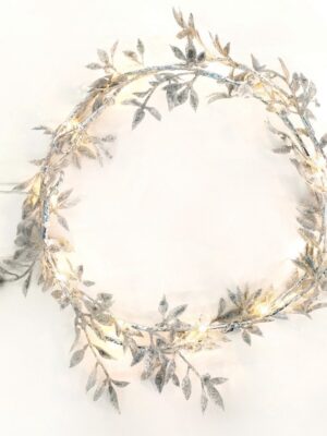 ΛΑΜΠΑΚΙΑ ΔΙΑΚΟΣΜΗΤΙΚΑ ΣΧΕΔΙΟ ΓΙΡΛΑΝΤΑ ΣΑΜΠΑΝΙΖΕ 20 MINI LED ΘΕΡΜΟ ΛΕΥΚΟ ΚΑΛΩΔΙΟ ΧΑΛΚΟΥ ΚΑΙ ΜΠΑΤΑΡΙΑ 2xAA IP20 1500x300mm