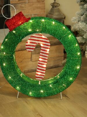 ΧΡΙΣΤΟΥΓΕΝΝΙΑΤΙΚΟ ΔΙΑΚΟΣΜΗΤΙΚΟ 30 LED ΜΕ ΑΝΤΑΠΤΟΡΑ & Μ+5m ΚΑΛΩΔΙΟ IP44 490x80x630mm