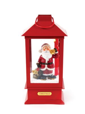 ΚΑΛΥΜΜΑ ΧΙΟΝΙΣΜΕΝΟΣ ΑΓΙΟΣ ΒΑΣΙΛΗΣ ΠΛΑΣΤΙΚΟ ΣΕ ΣΧΗΜΑ ΜΠΑΛΑΣ ΜΕ ΜΟΥΣΙΚΗ 8 MINI LED ΘΕΡΜΟ ΛΕΥΚΟ ΜΕ ΜΠΑΤΑΡΙΕΣ 3xΑΑ IP20 160x160x350mm