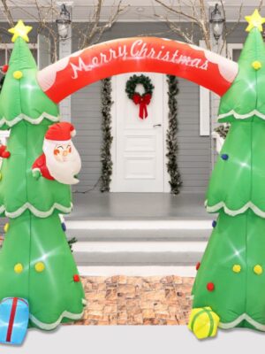 ΦΟΥΣΚΩΤΑ ΧΡΙΣΤΟΥΓΕΝΝΙΑΤΙΚΑ ΔΕΝΤΡΑ 2 40 LED CW ΣΤΑΘΕΡΟ ΜΕ ΚΑΛΩΔΙΟ 2M ΑΝΤΑΠΤΟΡΑ 12V IP44 2250Χ920Χ1800mm