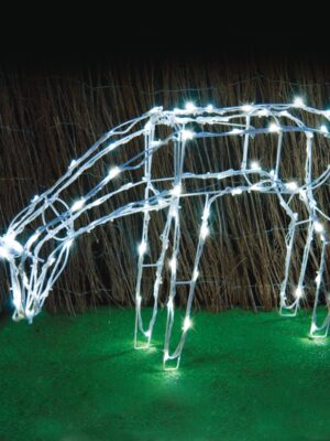 ΤΑΡΑΝΔΟΣ 100 LED ΣΕ ΣΕΙΡΑ ΣΤΑΘΕΡΑ ΨΥΧΡΟ ΛΕΥΚΟ 8 ΠΡΟΓΡΑΜΜΑΤΑ ΑΝΤΑΠΤΟΡΑ 31VDC ΜΕ ΚΑΛΩΔΙΟ ΛΕΥΚΟ 5m IP44 700x140x410mm