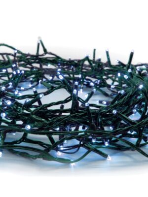 ΛΑΜΠΑΚΙΑ 180 LED ΣΕ ΣΕΙΡΑ ΚΑΟΥΤΣΟΥΚ ΜΠΛΕ ΑΝΑ 50mm ΑΝΤΑΠΤΟΡΑ 31VDC ΜΕ 8 ΠΡΟΓΡΑΜΜΑΤΑ & ΚΑΛΩΔΙΟ ΠΡΑΣΙΝΟ 3m IP44