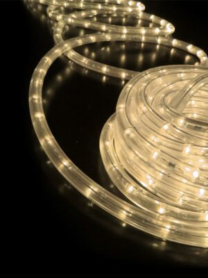 ΦΩΤΟΣΩΛΗΝΑΣ LED ΔΙΚΑΝΑΛΟΣ ΘΕΡΜΟ ΛΕΥΚΟ 50m 36L/m ΚΟΠΗ ΑΝΑ 2m IP44 ΚΑΙ 3 ΣΕΤ ΕΞΑΡΤΗΜΑΤΑ