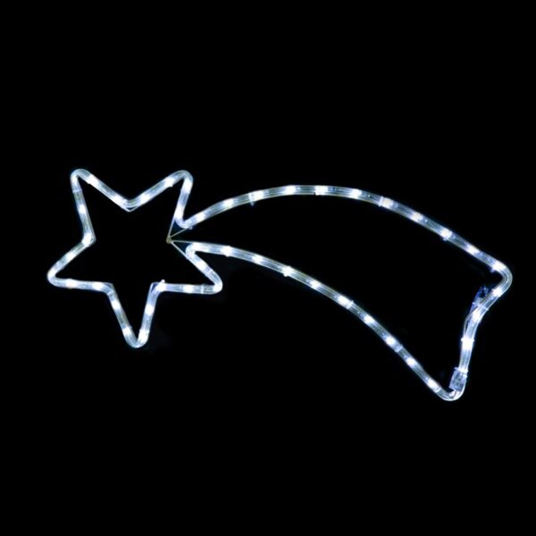 COMET ΜΟΝΟΚΑΝΑΛΟΣ ΦΩΤΟΣΩΛΗΝΑΣ 48 LED 2m ΨΥΧΡΟ ΛΕΥΚΟ FLASH IP20 680x290mm ΜΕ 1.5m ΚΑΛΩΔΙΟ