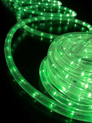 ΦΩΤΟΣΩΛΗΝΑΣ ΜΟΝΟΚΑΝΑΛΟΣ LED ΠΡΑΣΙΝΟ 36L/m 50m ΚΟΠΗ ΑΝΑ 2m IP44 & 3 ΣΕΤ ΕΞΑΡΤΗΜΑΤΑ