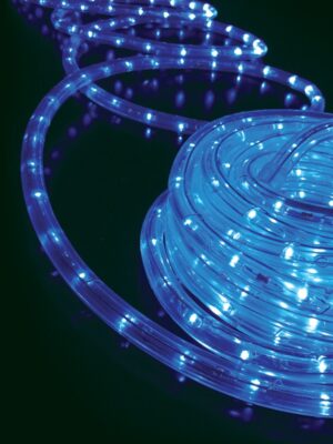 ΦΩΤΟΣΩΛΗΝΑΣ ΜΟΝΟΚΑΝΑΛΟΣ LED ΜΠΛΕ 36L/m 50m ΚΟΠΗ ΑΝΑ 2m IP44 & 3 ΣΕΤ ΕΞΑΡΤΗΜΑΤΑ