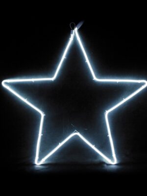 ΑΣΤΕΡΙ 200 LED NEON ΦΩΤΟΣΩΛΗΝΑ 2m SMD ΨΥΧΡΟ ΛΕΥΚΟ ΣΤΑΘΕΡΟ ΜΕ 1.5m ΚΑΛΩΔΙΟ IP44 580x540mm